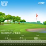 枚方国際ゴルフクラブ＠2022.11.5